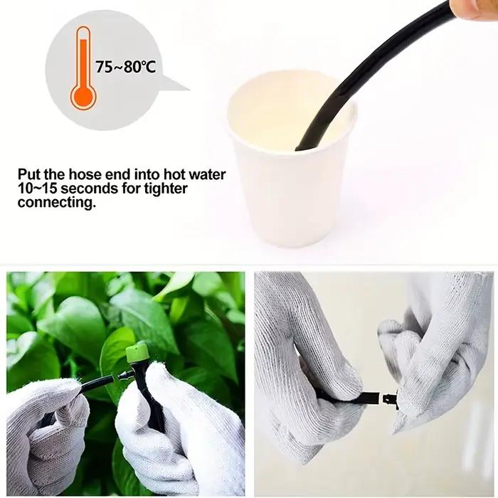 Goutteurs d'irrigation par aspiration parfaites pour les tuyaux PE