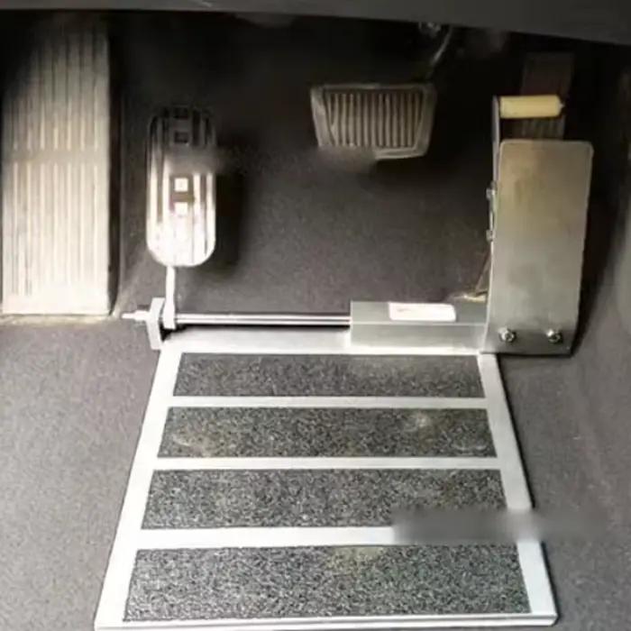 Pédale d'accélérateur Portable pour pied gauche, aide à l'entraînement LFGP pour handicapés, pilotes de course blessés