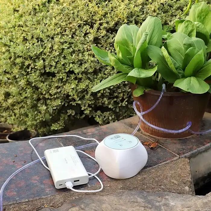 Wifi paresseux ensemble d'arrosage automatique goutte