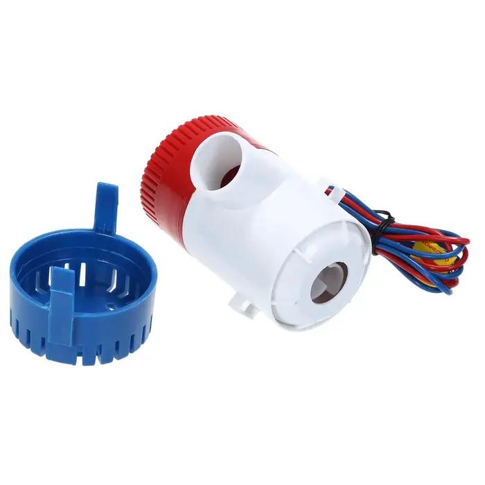 Pompe électrique de cale marine, pompe à eau de bateau SubSN, 1100GPH, 12V