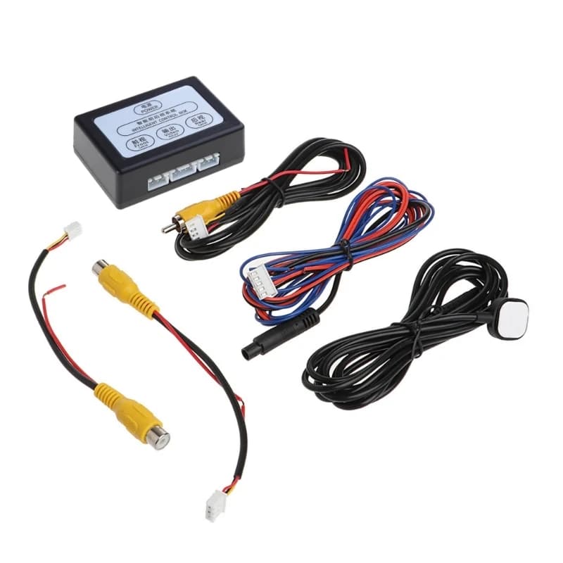 Caméra stationnement pour voiture, convertisseur canal vidéo, commutateur automatique, boîtier comma
