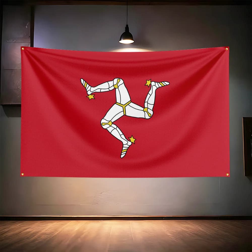 Drapeau des fans de course TT Isle Of Mans, 3x5 pieds, 90x150cm, pour décoration de garage, course s