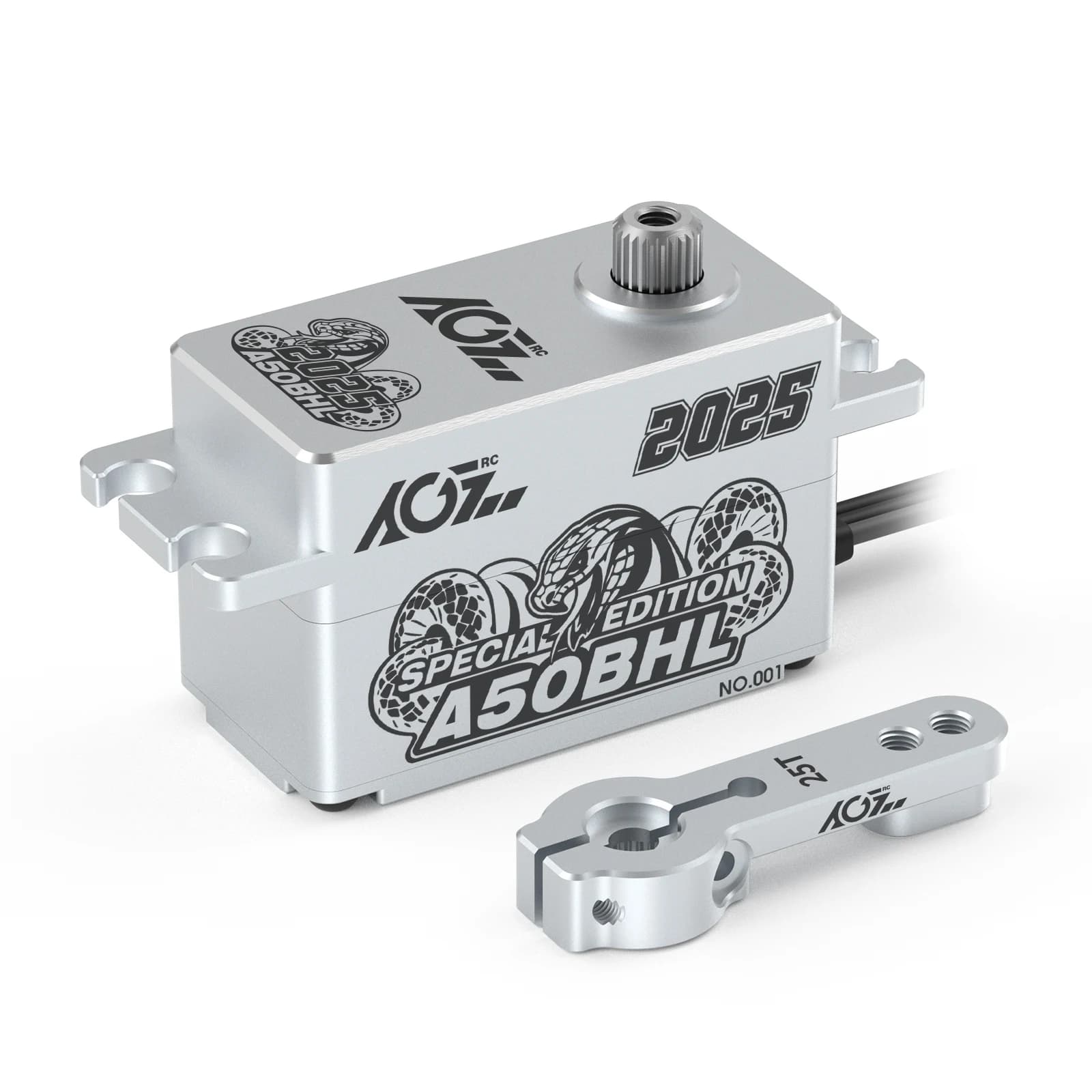 AGFRC A50BHL 2025 édition spéciale 19KG servo sans brosse Programmable à profil bas pour la dérive R
