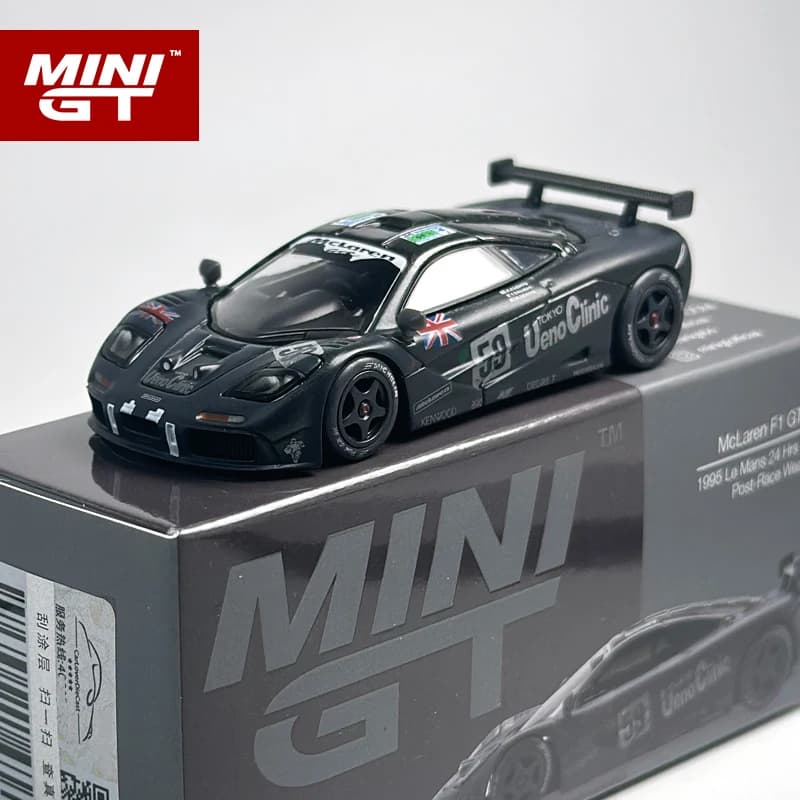 MINIGT 1:64 McLaren F1 GTR # 59 1995 Le Mans 24Hr Winner MGT voiture en alliage massif modèle 870