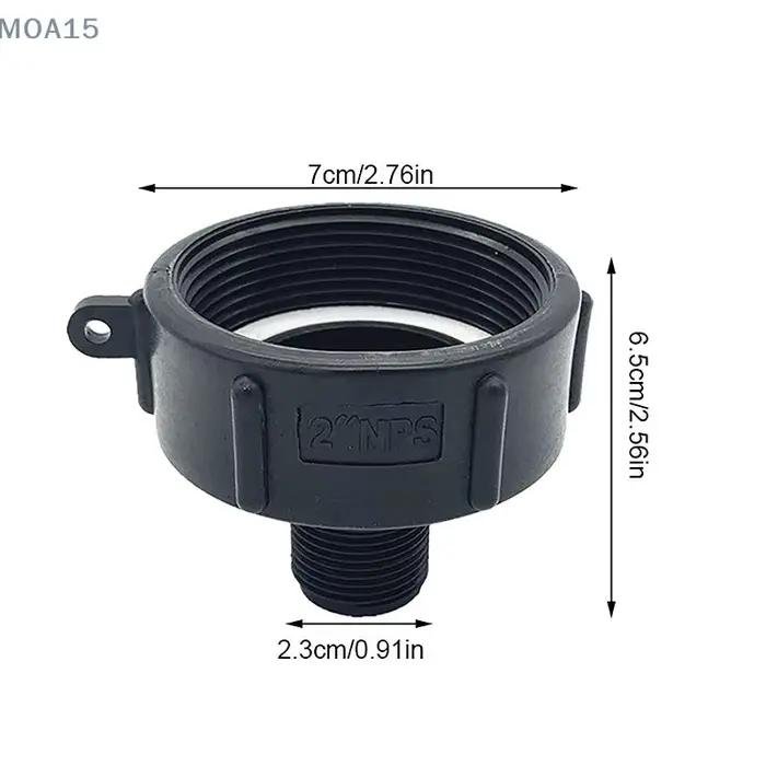 Adaptateur réducteur de réservoir d'eau IBC, filetage fin S60 Durable vers connecteur de tuyau d'arr