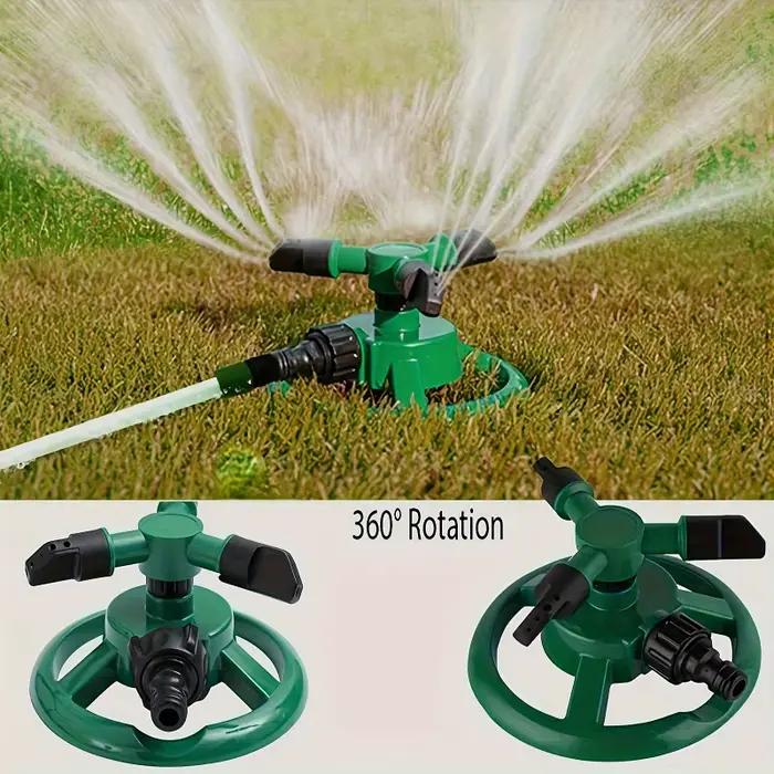 Buse rotative 360 degrés à très large couverture pour irrigation de pelouse et jardin automatisée efficace et durable pour maintenir un espace vert luxuriant