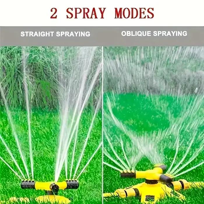 Arroseur plastique rotatif 360° FLOWERS SPRAL pour jardinage professionnel et amateurs occassions spéciales
