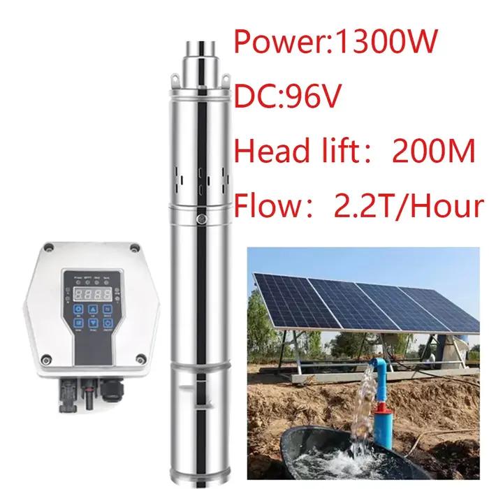 Pompe solaire de puits profond 750W 1000W 1200W