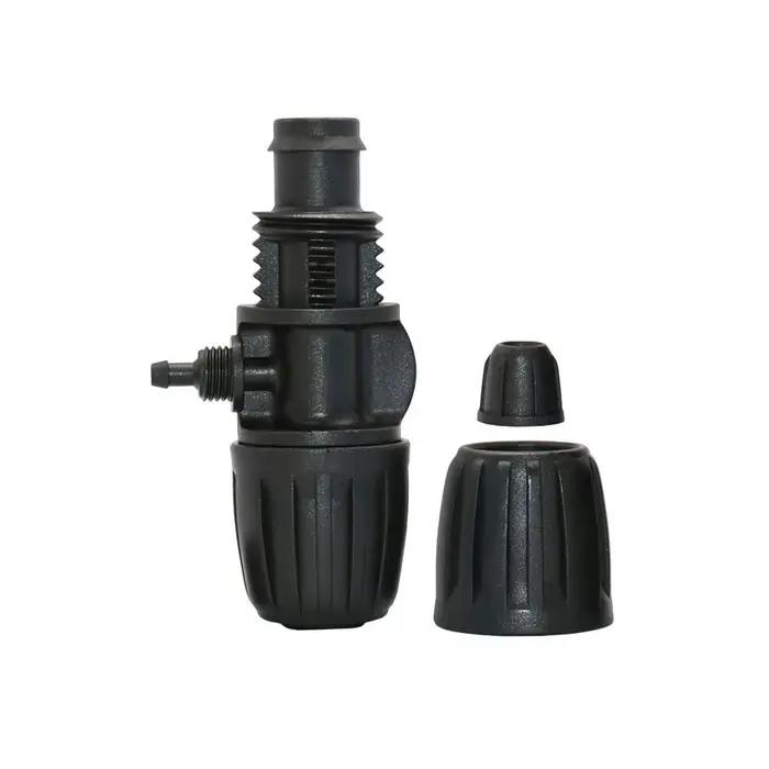 Connecteurs de tuyaux PE 16mm 20mm à 1/4 ", séparateur d'eau 1/2/4 voies, écrou de blocage 1/2 3/4 à