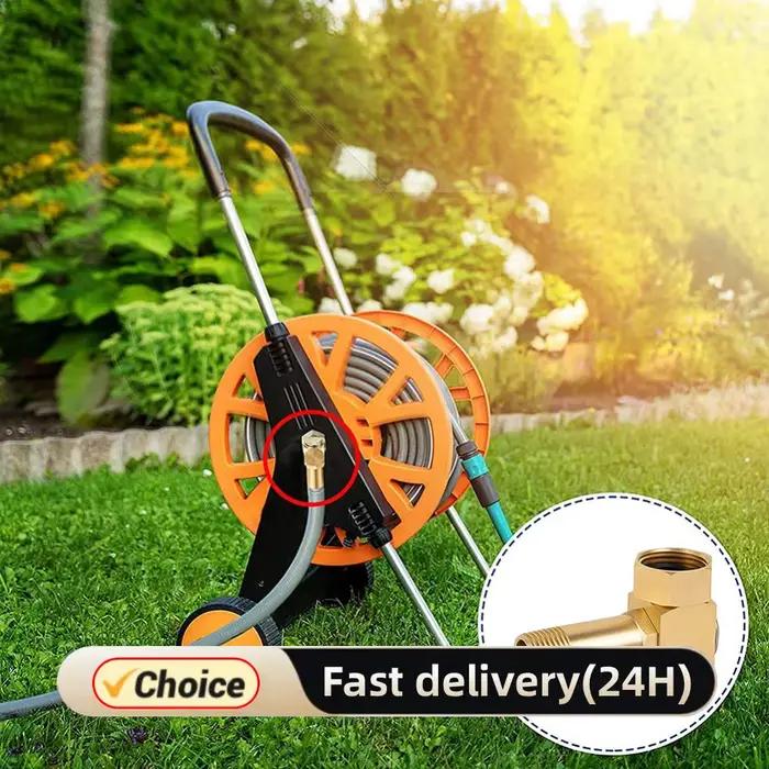Raccords de pièces de bobine de tuyau, adaptateur de coupleur de Joint de tuyau d'arrosage pratique,
