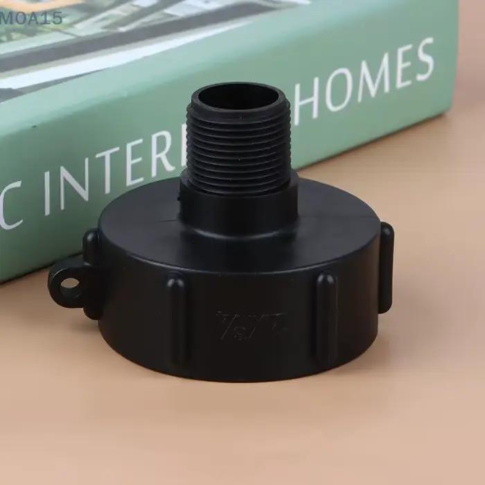 Adaptateur réducteur de réservoir d'eau IBC, filetage fin S60 Durable vers connecteur de tuyau d'arr