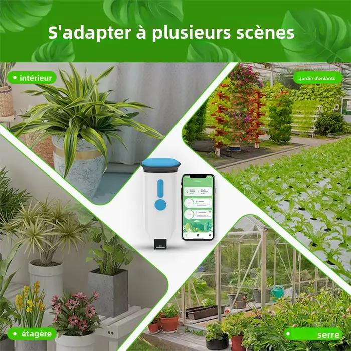 Haozee Tuya Smart WiFi Capteur d'Humidité du Sol Intelligent IP66 Étanche Moniteur de Température et d'Humidité en Temps Réel Automatisation de Jardin Pour Jardins Familiaux et Amateurs de Jardinage Occasions Spéciales