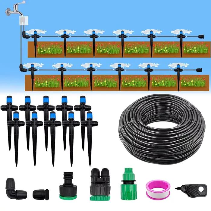 Kit de système d'irrigation goutte à goutte 1/4 "