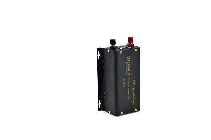 Onduleur à onde sinusoïdale pure, convertisseur de générateur de panneau solaire, 300W, 24V, 220V, 1