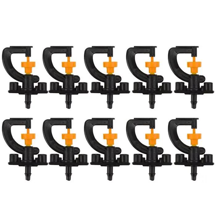 10/20 pièces 360 ° Micro-buse rotative de Type G, arroseur d'irrigation goutte à goutte pour serre