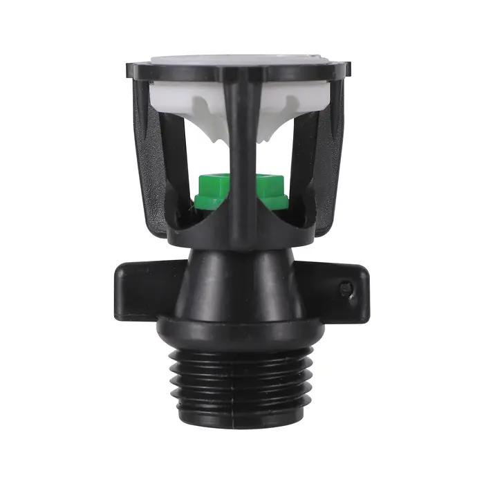 Arroseur rotatif à diffusion 360° pour jardin, arrosage automatique 360°, irrigation des jardins, pelouses et champs de légumes, en plastique ABS, disponible en blanc, jaune ou rouge