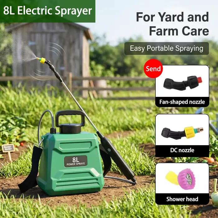 Pulvérisateur Électrique Portable pour Agriculture Arrosage Jardin Machine à Brume Pesticides Haut de Gamme Pour Femmes Occasions Spéciales