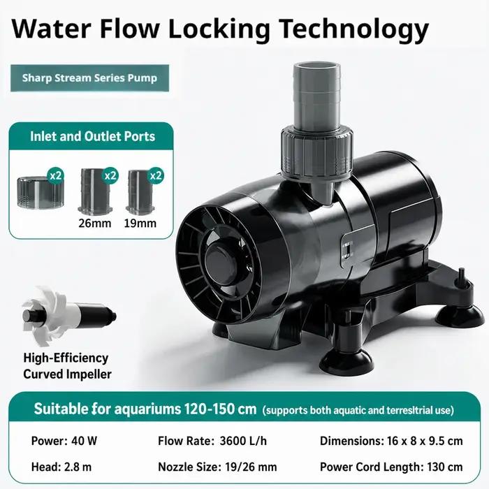 Pompe submersible électrique 220V