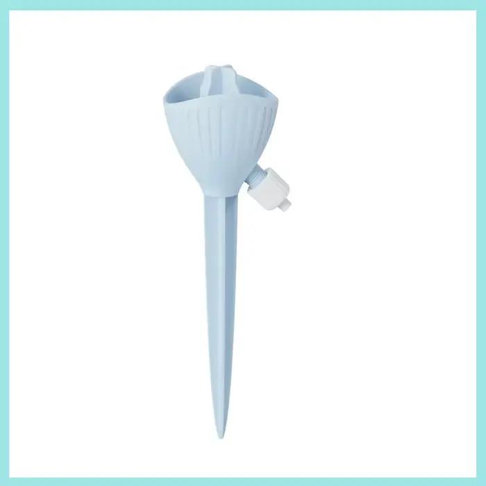 Arroseur automatique ajustable pour plantes en pot, dispositif d'arrosage domestique avec contrôle du débit d'eau, pour usage intérieur et extérieur, en plastique avec surface givrée, disponible en plusieurs couleurs