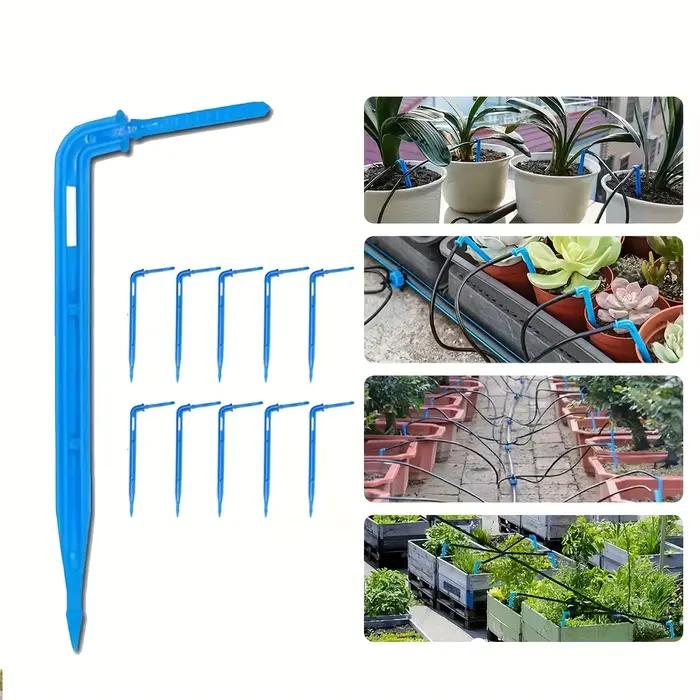 Goutteurs de flèche d'irrigation pour jardin 10cm 50 pièces système d'arrosage précis pour puits de plantation jardinage fleurs légumes usage quotidien occassions spéciales