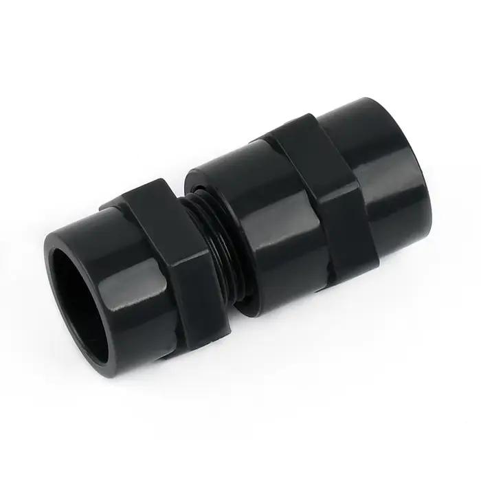 Connecteurs de tuyaux d'eau d'irrigation de jardin, filetage femelle/mâle gris foncé, accessoire en