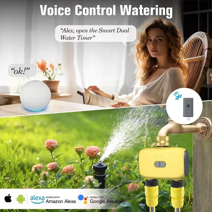 Minuterie d'eau intelligente Bluetooth 1/2 Zone