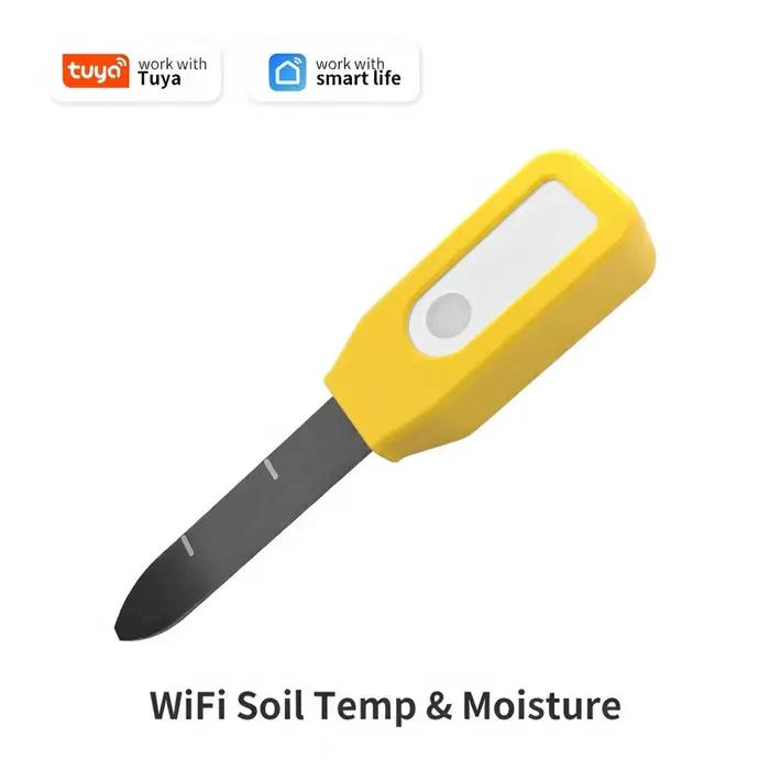 Capteur de température et d'humidité du sol WiFi Tuya pour jardiniers et maisons intelligentes surveillance en temps réel système d'automatisation domestique occasions spéciales