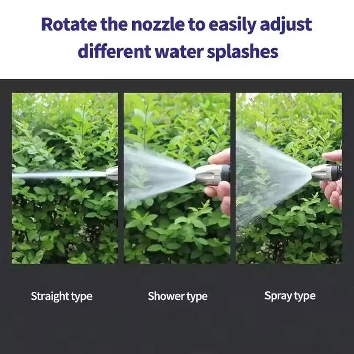 Nettoyeur Haute Pression Puissant Pompe à 360° Pour Jardin Voiture Tuyau Arrosage Occasions Spéciales