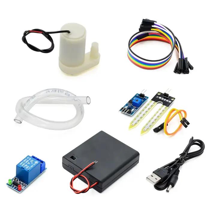 Module d'irrigation automatique, Kit de bricolage, pompe d'arrosage automatique, capteur d'humidité