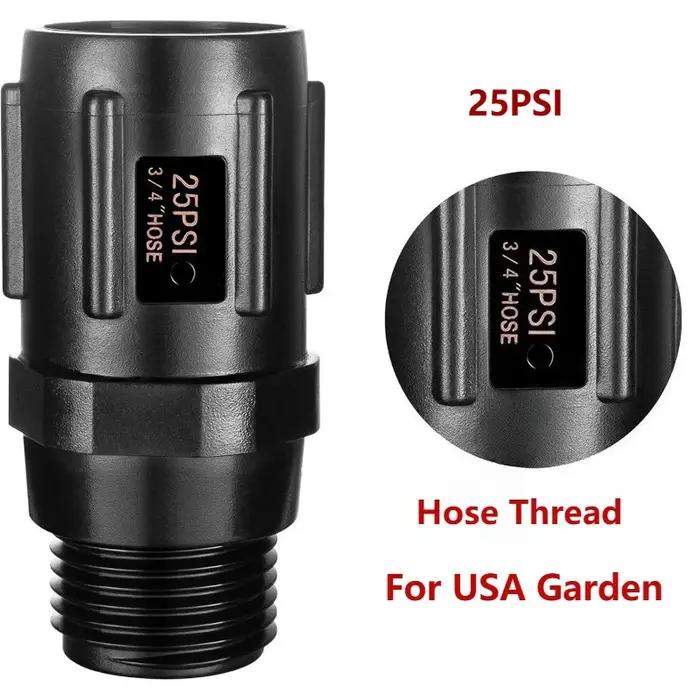 Régulateur de pression pour tuyau d'arrosage 25 PSI