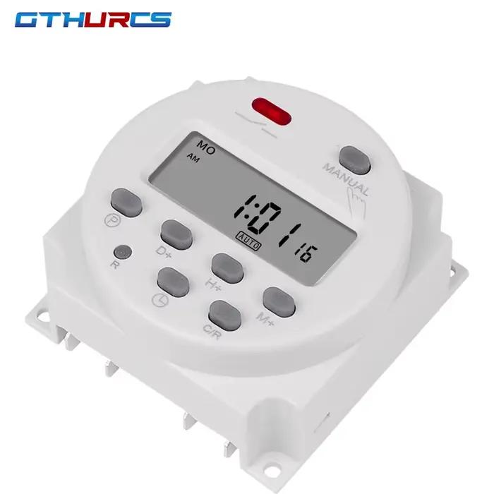 GTHURCS 220V 110V 24V 12V CN101A minuterie interrupteur numérique LCD