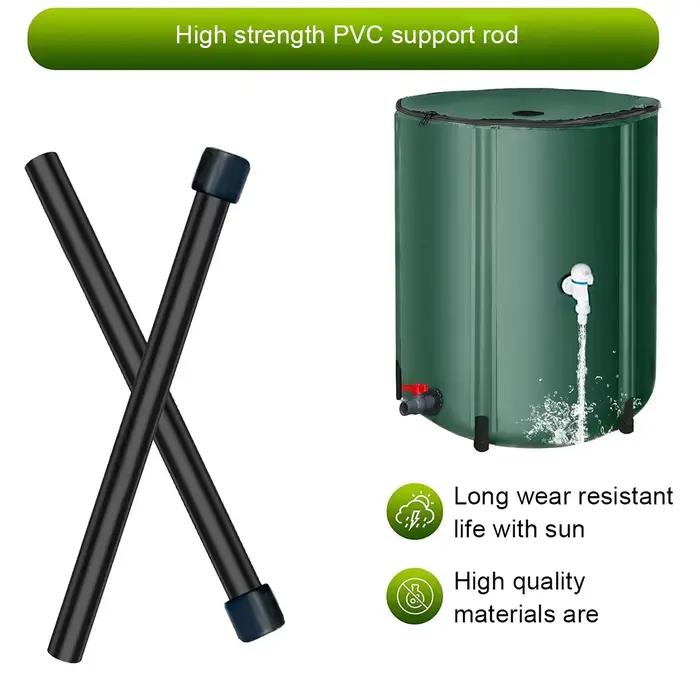 Réservoir de récupération d'eau de pluie pliable en caoutchouc silicone pour jardiniers, campers et amoureux de la nature pour le jardin, plantes intérieures et usages domestiques