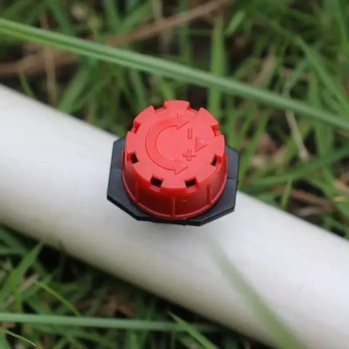 Émetteurs d'irrigation goutte-à-goutte en plastique pour potagers, aménagement paysager et plantes en pot, réglables et faciles à installer pour un jardin verdoyant