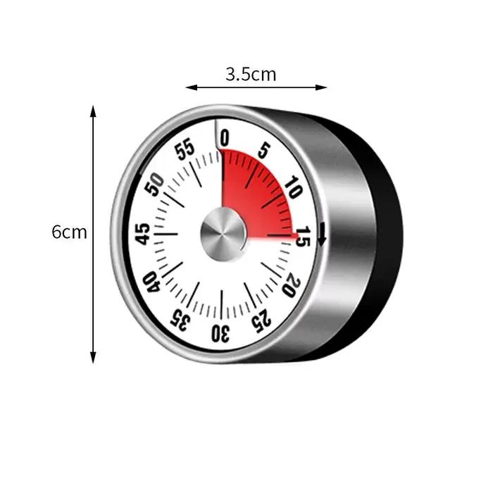 Minuterie numérique en alliage d'aluminium minuterie de cuisine timer électronique minuterie de comptage à rebours minuterie de réveil gadget d'accessoire de cuisine pour maison et jardin occasions spéciales