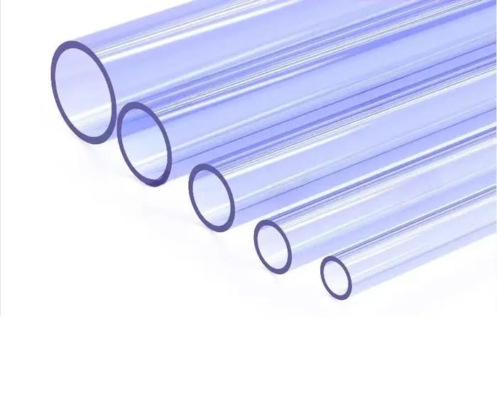 Tuyau UPVC Transparent Bleu pour Jardinage, Irrigation et Plomberie à Faire Soi-Même Occasions Spéciales