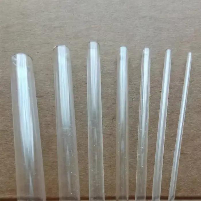 Tuyau rond en acrylique transparent pour jardinage aquarium approvisionnement en eau irrigation facile à installer pour extérieur usage domestique