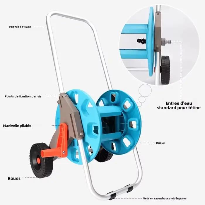 Support de rangement pour tuyau d'arrosage