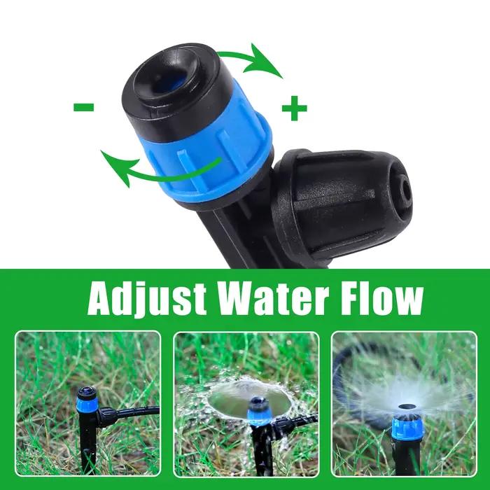 Micro Irrigation Goutte à Goutte Buse Rotative à 360 Degrés Pulvérisateur de Poudre Arrosage Jardin Pelouse Culture Maraîchère Occasions Spéciales