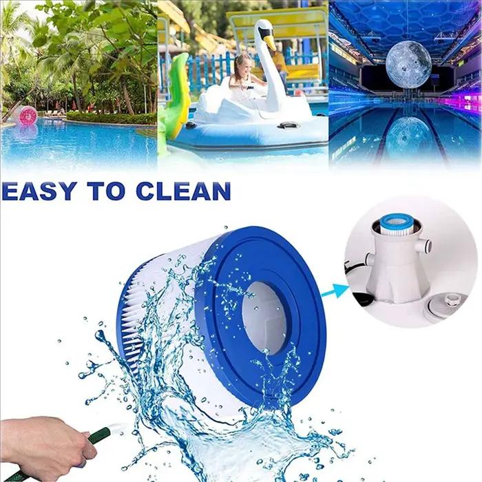 Cartouche de Spa de piscine Y67A-12Pcs Type S1