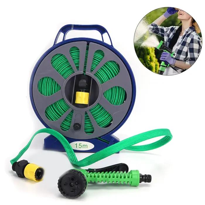 Tuyau d'arrosage flexible X37E robuste et sans plis pour jardiniers durables et facile à utiliser et à ranger pour arroser plantes nettoyer voitures ou animaux de compagnie occassions spéciales
