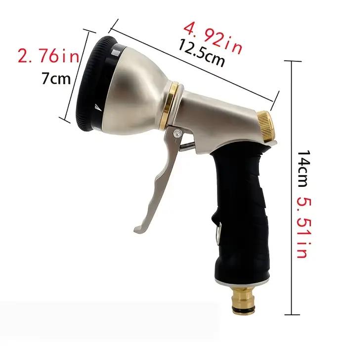 Buse de tuyau de pistolet à eau de jardin