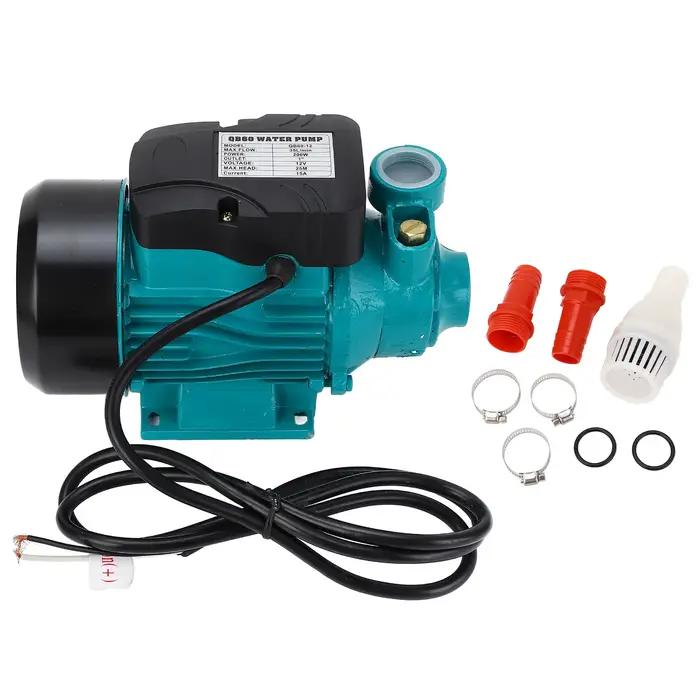 Pompe solaire pompe solaire 200W 3200 tr/min 35LPM grande pompe auto-amorçante à levage élevé de 25m pompe auto-amorçante