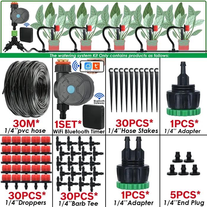 Kit de système d'arrosage automatique pour l'agriculture