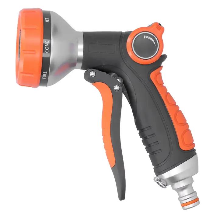 Pulvérisateur d'eau de jardin à haute pression métal orange pour arrosage et lavage de voiture occassions spéciales jardinage communautaire