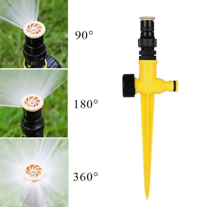 Arroseur de jardin 360 ° Système d'irrigation rotatif automatique pour l'agriculture