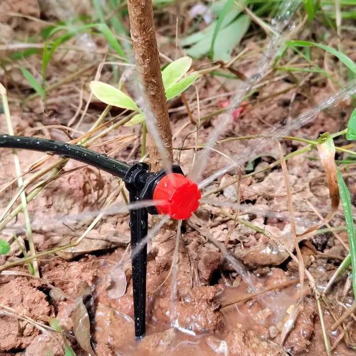 Buse d'irrigation de jardin, 50 à 1000 pièces, 4/7mm, goutteur réglable, émetteur d'arrosage, Micro