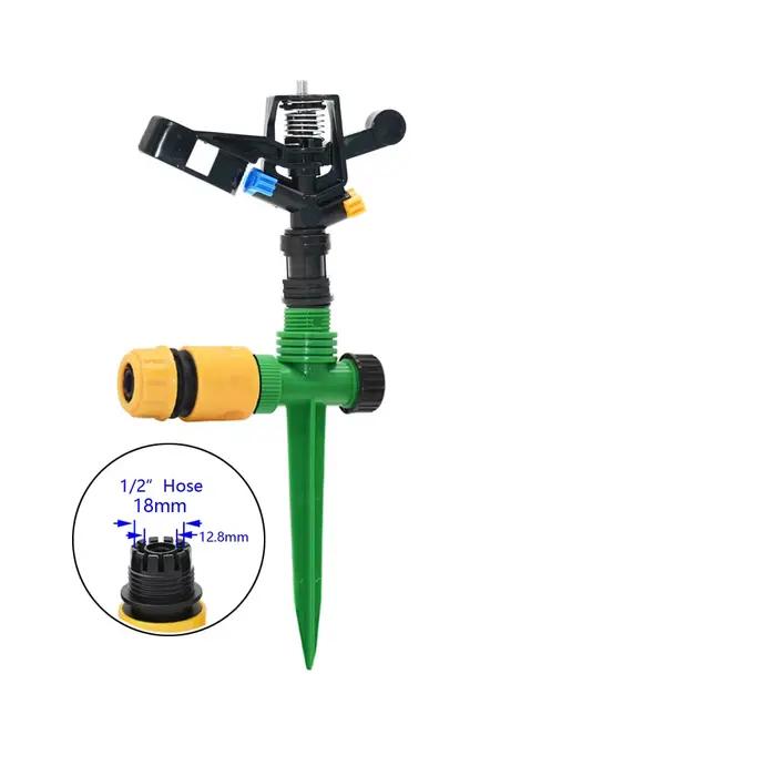 Arroseur rotatif à 360 degrés pour pelouse