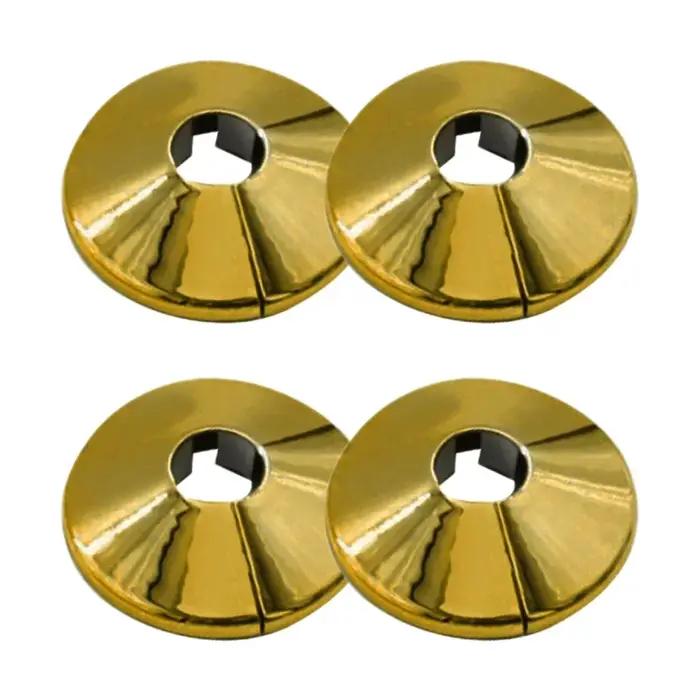 Couvercle de Tuyau Décoratif avec Valve d'Angle, Accessoires de Décoration pour la Maison, 15mm, 4 P