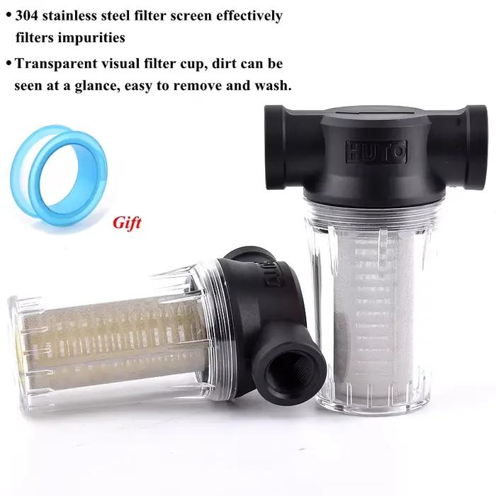 1 / 2 "Garden Water Pipe Filter agriculture irrigation impuretés pré - Filtre Aquarium pompe à eau f