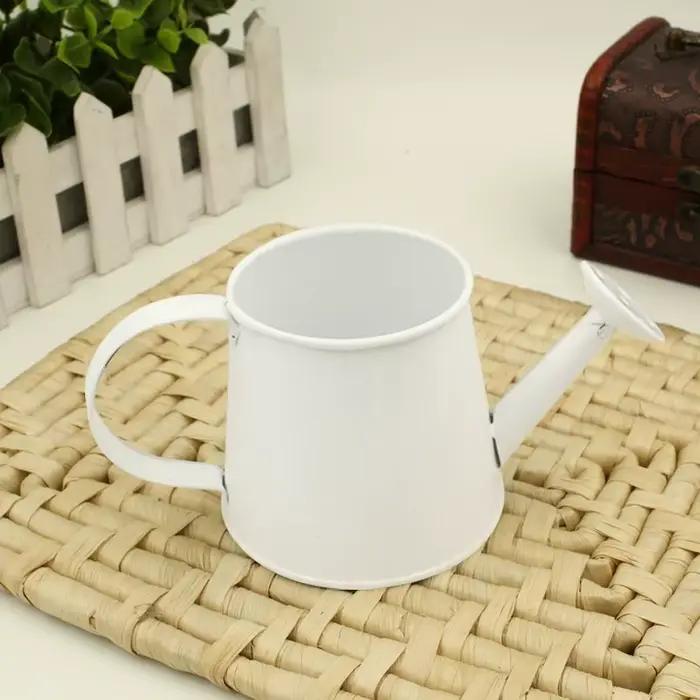 Arrosoir Mini bouilloire enfants Pot jardin métal eau modèle fleur fer étain Miniature jardinage jouet intérieur seau